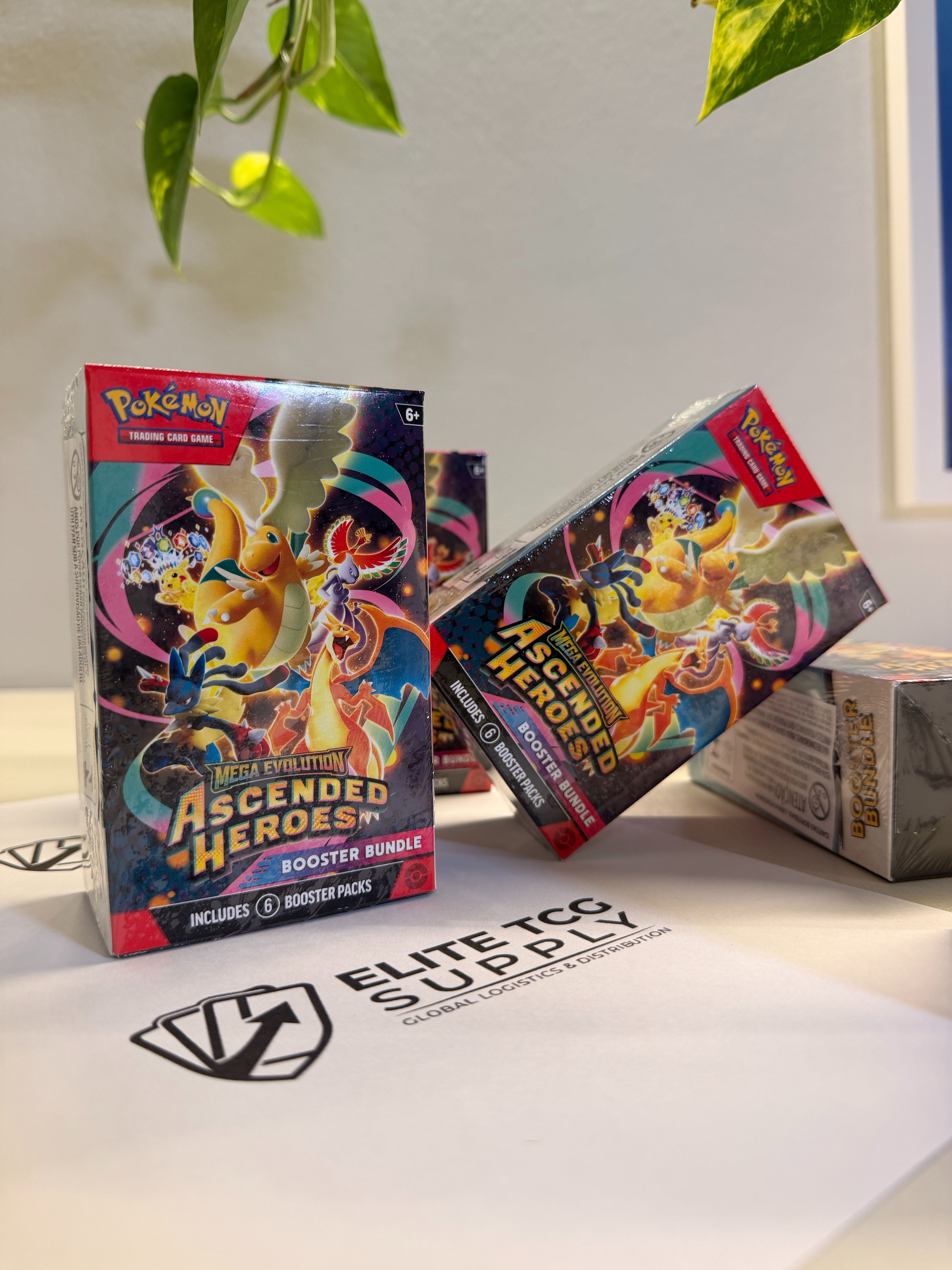 Pokémon TCG: Mega Evolution—Ascended Heroes Booster Bundle